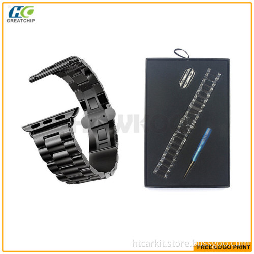 For apple watch band stainless steel watch strap Low MOQ Good price Large stock Wholesale
